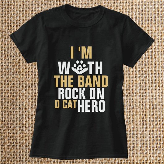 Grappig Schattige Cat Quote Ontwerp Gepersonalisee T-shirt