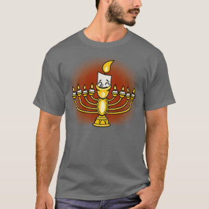 Grappig Schattige Chanoeka Joods Hebreeuws Festiva T-shirt