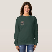 Grappig Schattige Coffee Lover Sweatshirt voor Moe (Voorkant volledig)