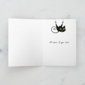 Grappig Schattige dat ik Black Cat heb verplaatst Aankondiging (Binnen)