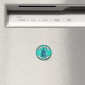 Grappig Schattige de bonkmachine /Free Palestine d Magneet (Insitu (Vaatwasser))