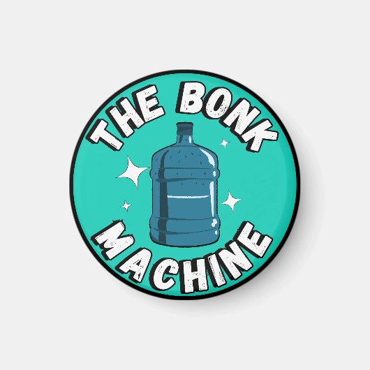 Grappig Schattige de bonkmachine /Free Palestine d Magneet (Voorkant)