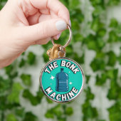 Grappig Schattige de bonkmachine /Free Palestine d Sleutelhanger (Hand)