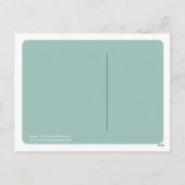 Grappig Schattige Dikke Vogel Kerstwensen Briefkaa Feestdagenkaart (Achterkant)