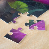 Grappig Schattige Frog Zittende puzzel Legpuzzel (Zijkant)