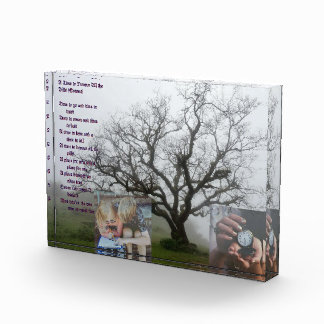 Grappig Schattige gedicht cadeau voor Vriendin Fotoblokken