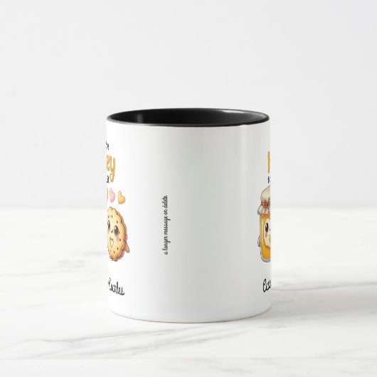 Grappig & Schattige Gepersonaliseerd "Honey to My  Mok (Midden)