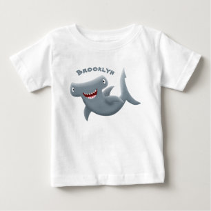 Grappig schattige Hammerhead-cartoon