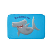 Grappig schattige Hammerhead-cartoon Badmat (Voorkant)