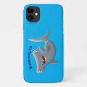 Grappig schattige Hammerhead-cartoon Case-Mate iPhone Case (Achterkant)