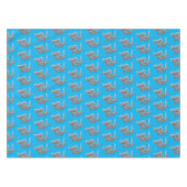 Grappig schattige Hammerhead-cartoon Tafelkleed (Voorkant (Horizontaal))