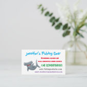 Grappig schattige Hammerhead-cartoon Visitekaartje (Staand voorkant)