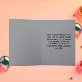 Grappig Schattige Hond Eenvoudig Verjaardag Wenska Kaart