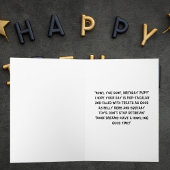 Grappig Schattige Hond Eenvoudig Verjaardag Wenska Kaart