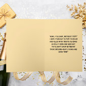 Grappig Schattige Hond Eenvoudig Verjaardag Wenska Kaart