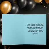 Grappig Schattige Hond Eenvoudig Verjaardag Wenska Kaart