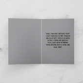 Grappig Schattige Hond Eenvoudig Verjaardag Wenska Kaart (Binnen)