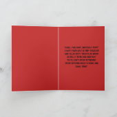 Grappig Schattige Hond Eenvoudig Verjaardag Wenska Kaart (Binnen)