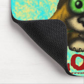 Grappig schattige hond met een mousepad-ontwerp muismat (Hoek)