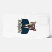 Grappig schattige kattenmeme voor katten- en katte Case-Mate iPhone case (Achterkant (horizontaal))