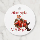 Grappig Schattige kerstcadeau Bedankjes Labels (Voorkant)