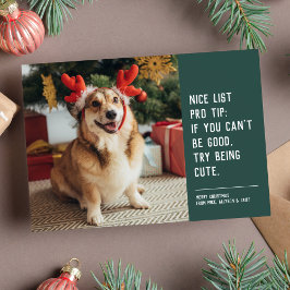 Grappig schattige kerstcadeaukaart voor gezelschap feestdagenkaart