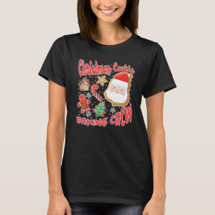 Grappig Schattige Kerstkoekje Bakken Crew Familie T-shirt