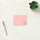 Grappig schattige kikker cartoon kinder post-it® notes (Kantoor)