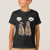 Grappig, schattige kistjes in gesprek t-shirt (Voorkant)
