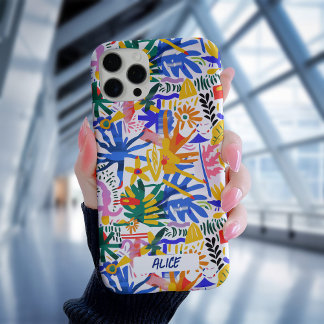 Grappig Schattige Kleurrijke Doodle Cartoon Gepers iPhone 16 Pro Hoesje