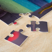 Grappig Schattige Kleurrijke Olifant Legpuzzel (Zijkant)