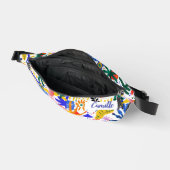 Grappig Schattige Kleurrijke Vorm Doodles Geperson Heuptasje (Open)