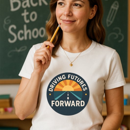 Grappig & Schattige lerarenshirt; Futures naar vor T-shirt