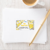 Grappig Schattige Leuk Crazy Chicken Overload! Lab Etiket (Insitu)
