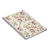 Grappig Schattige Little Red Riding Hood Storybook Notitieboek (Rechterzijde)