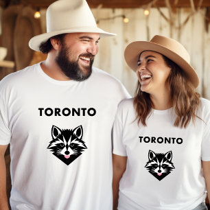 Grappig Schattige Mocking Toronto wasbeer licht-kl T-shirt