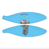 Grappig schattige neushoorns over eenwieler basketbal (Panelen)