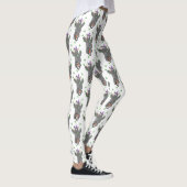 Grappig schattige neushoorns over eenwieler leggings (Rechts)