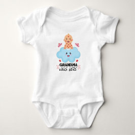 Grappig & Schattige Oma Baby Outfit. Oma was hier Romper