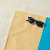 Grappig schattige paarse cartoon-heremietkrab strandlaken (In situ)