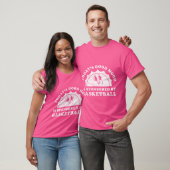 Grappig Schattige Retro  Basketbal T-shirt (Unisex)