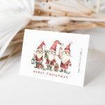 Grappig Schattige Santa Gnomes Christmas Corporate Feestdagen Kaart<br><div class="desc">Verrassend en vreugde voor je naaste en maak de viering onvergeeflijk. Voor verdere aanpassing,  te klikken gelieve de "pas verder"verbinding aan en ons ontwerphulpmiddel te gebruiken om deze sjabloon te wijzigen.</div>
