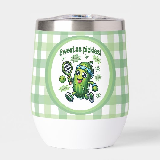 Grappig Schattige Sweet als Pickles Pickleball (Voorkant)