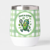Grappig Schattige Sweet als Pickles Pickleball (Achterkant)