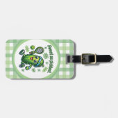 Grappig Schattige Sweet als Pickles Pickleball Bagagelabel (Voorkant horizontaal)