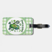 Grappig Schattige Sweet als Pickles Pickleball Bagagelabel (Achterkant horizontaal)