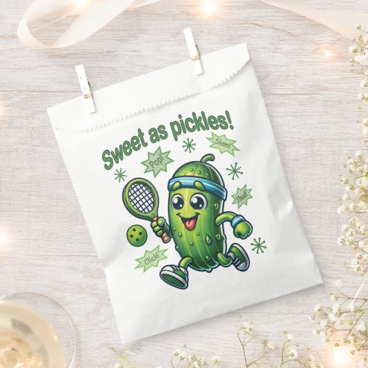 Grappig Schattige Sweet als Pickles Pickleball Bedankzakje (Geknipt)