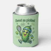 Grappig Schattige Sweet als Pickles Pickleball Blikjeskoeler (Blikje Voorkant)