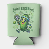 Grappig Schattige Sweet als Pickles Pickleball Blikjeskoeler (Voorkant)