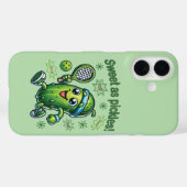 Grappig Schattige Sweet als Pickles Pickleball Case-Mate iPhone Case (Achterkant (horizontaal))